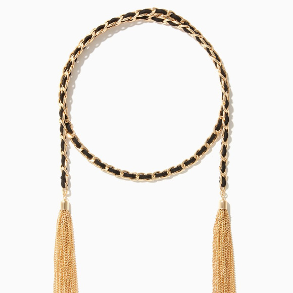 Shimmering Tassels Wraparound Choker - Picture 2 of 4